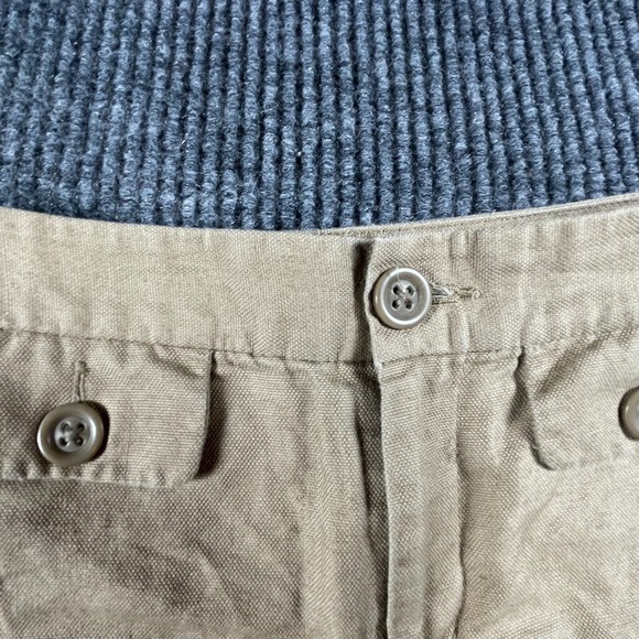 Banana Republic Shorts Womens 6 Brown Flat Front Pockets Ryan Fit 32x4 Beach - Picture 4 of 12